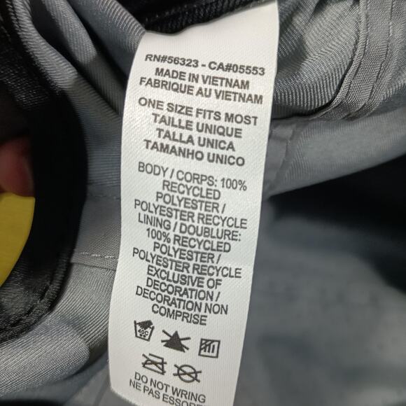 Nike Featherlight Hat Cap Strap Back One Size Gray Black Dri-FIT Running - Picture 8 of 9